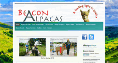 Desktop Screenshot of beaconalpacas.co.uk